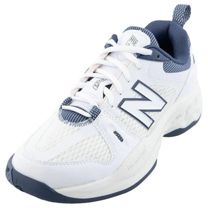 Women's Fresh Foam X 1007 B Width Tennis Shoes White-Footwear-New Balance-WC1007WTB-F231-Tennis Express