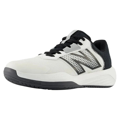 Women's 696v6 B Width Tennis Shoes White and Black