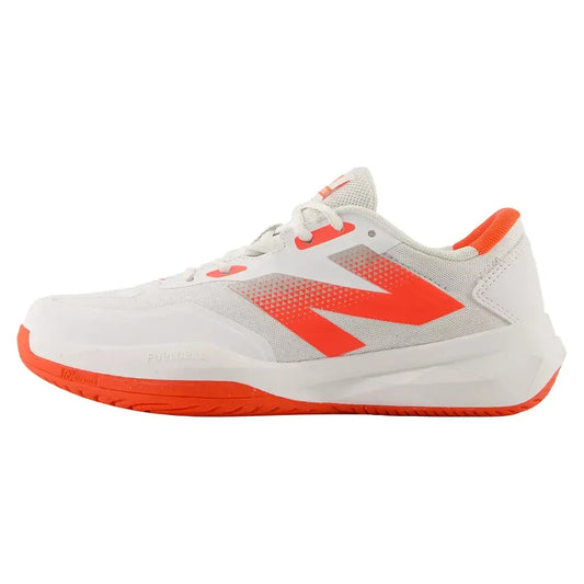 Women's FuelCell 796v4 B Width Pickleball Shoes White and Urgent Red