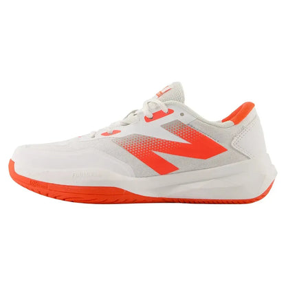 Women's FuelCell 796v4 D Width Tennis Shoes White and Urgent Red