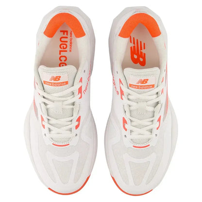 Women's FuelCell 796v4 D Width Tennis Shoes White and Urgent Red