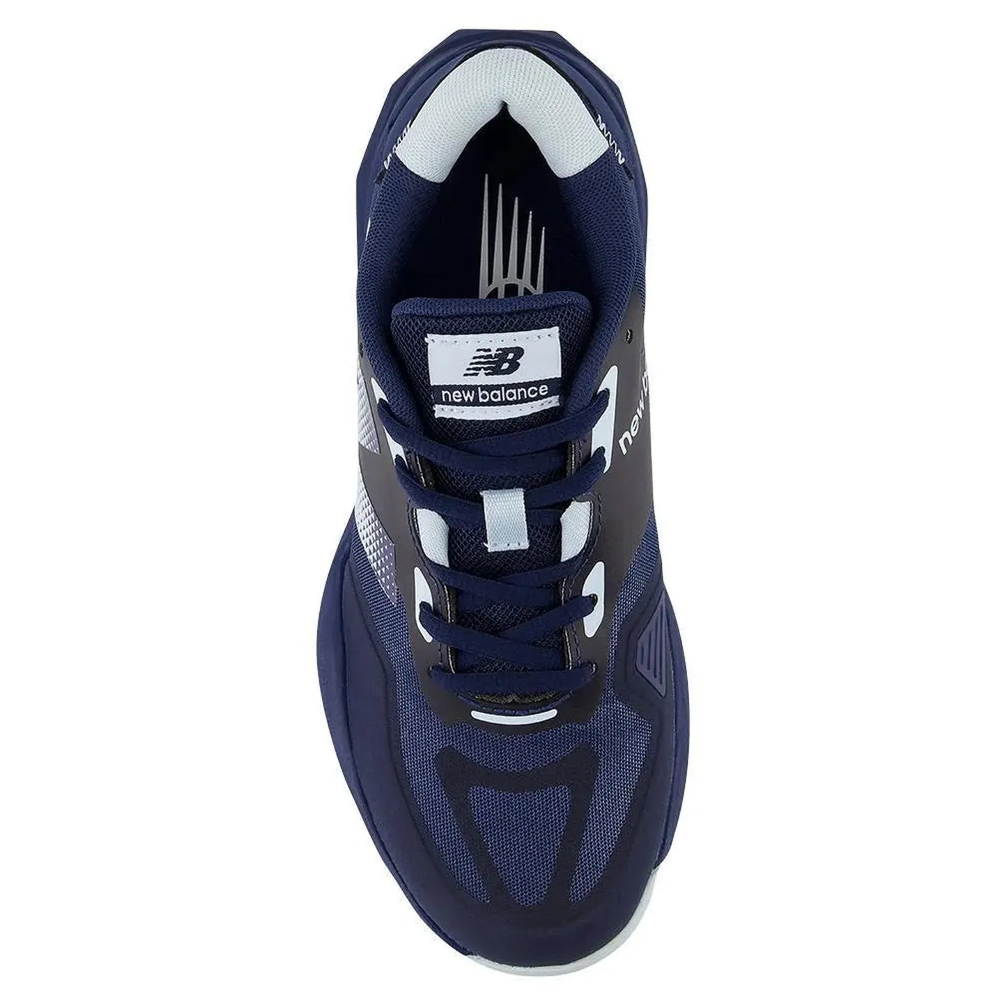 Women's FuelCell 796v4 B Width Tennis Shoes Navy and Quarry Blue
