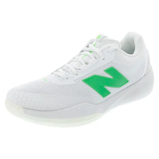 Women's FuelCell 996v6 B Width Tennis Shoes White and Green Apple