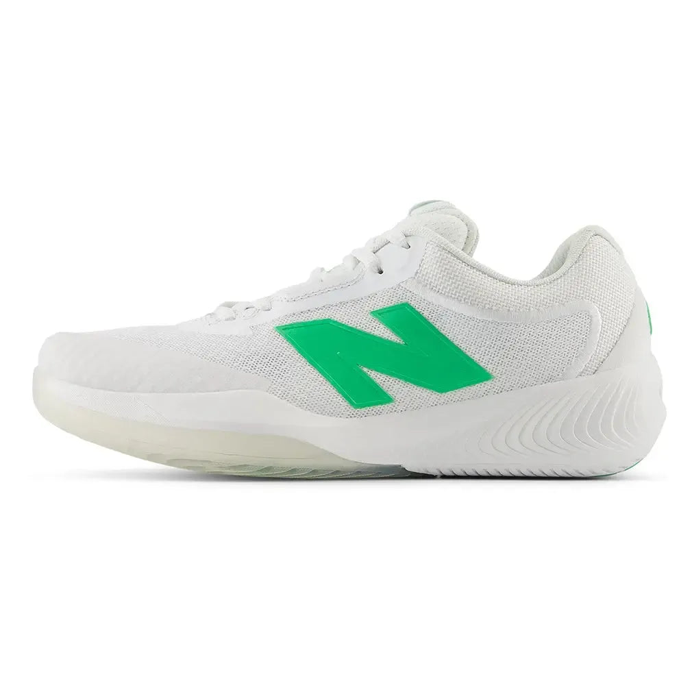 Women's FuelCell 996v6 B Width Tennis Shoes White and Green Apple