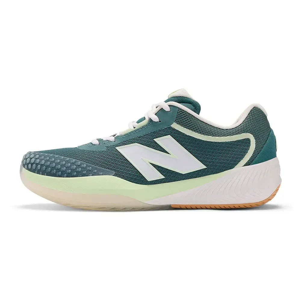 Women's FuelCell 996v6 B Width Tennis Shoes New Spruce and White