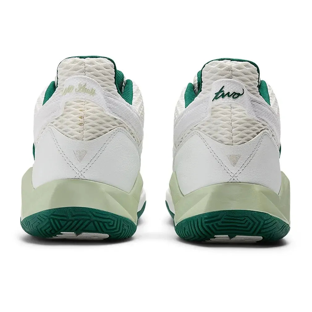 Women's Coco CG2 B Width Tennis Shoes White and Marsh Green