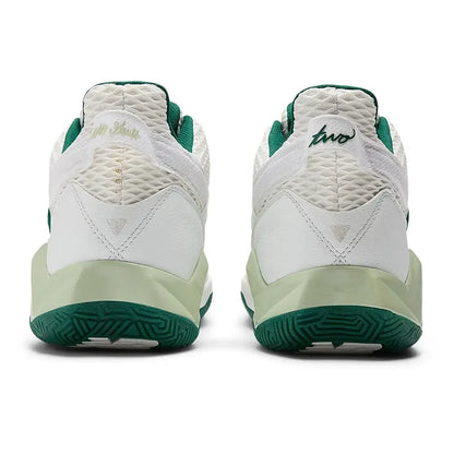 Women's Coco CG2 B Width Tennis Shoes White and Marsh Green