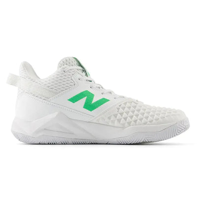 Women's Coco CG2 D Width Tennis Shoes White and Green Apple