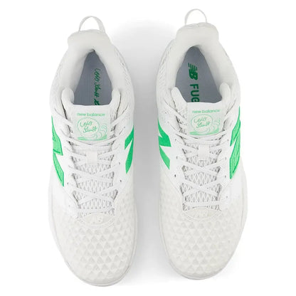 Women's Coco CG2 B Width Tennis Shoes White and Green Apple