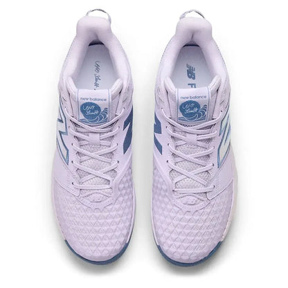Women's Coco CG2 B Width Tennis Shoes Taro and Blue Gemstone