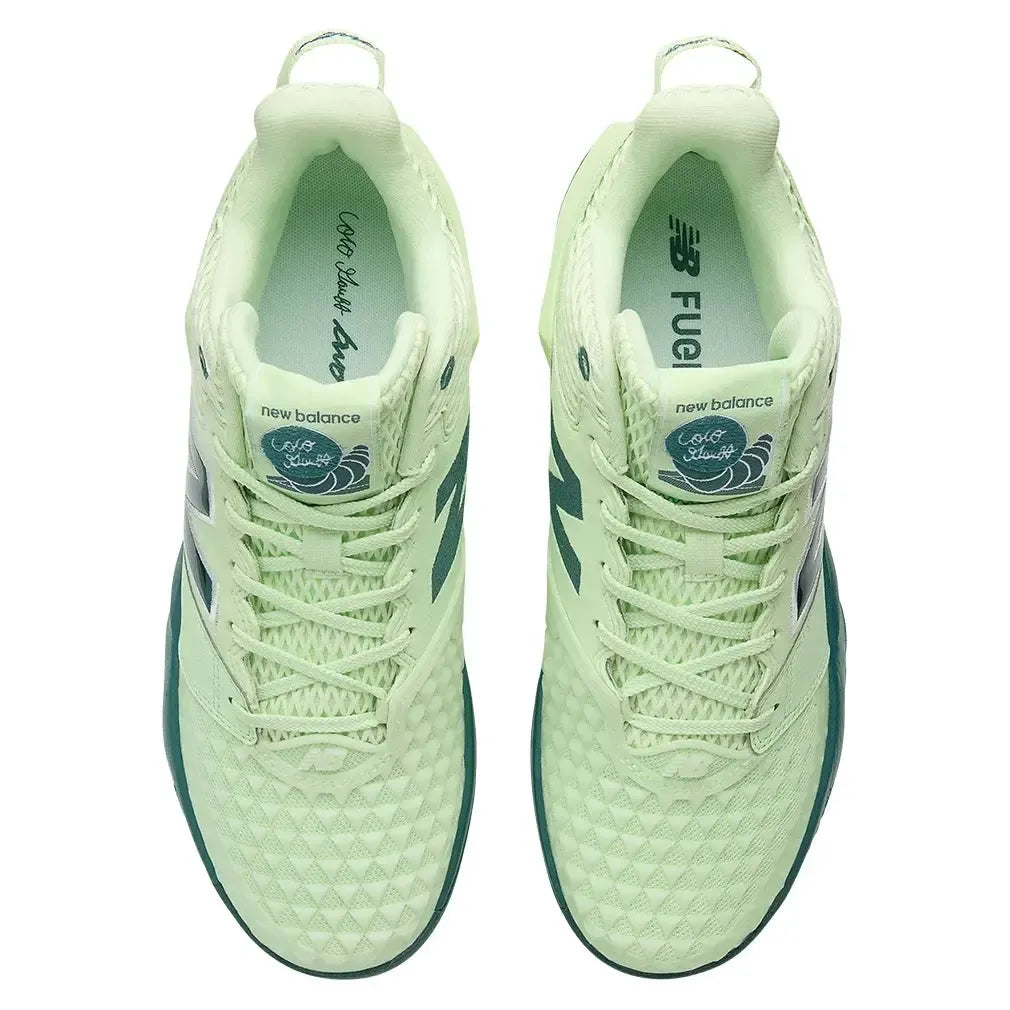 Women's Coco CG2 D Width Tennis Shoes Melon Water and New Spruce