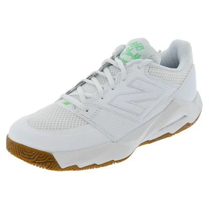 Women's FuelCell Delray D Width Tennis Shoes White and Green Apple-Footwear-New Balance-WCHCODG2D-U25copy-1-[Sku]-Tennis Express