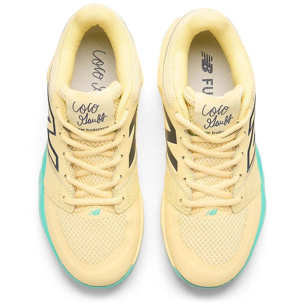 Women's FuelCell Delray B Width Tennis Shoes Parchment