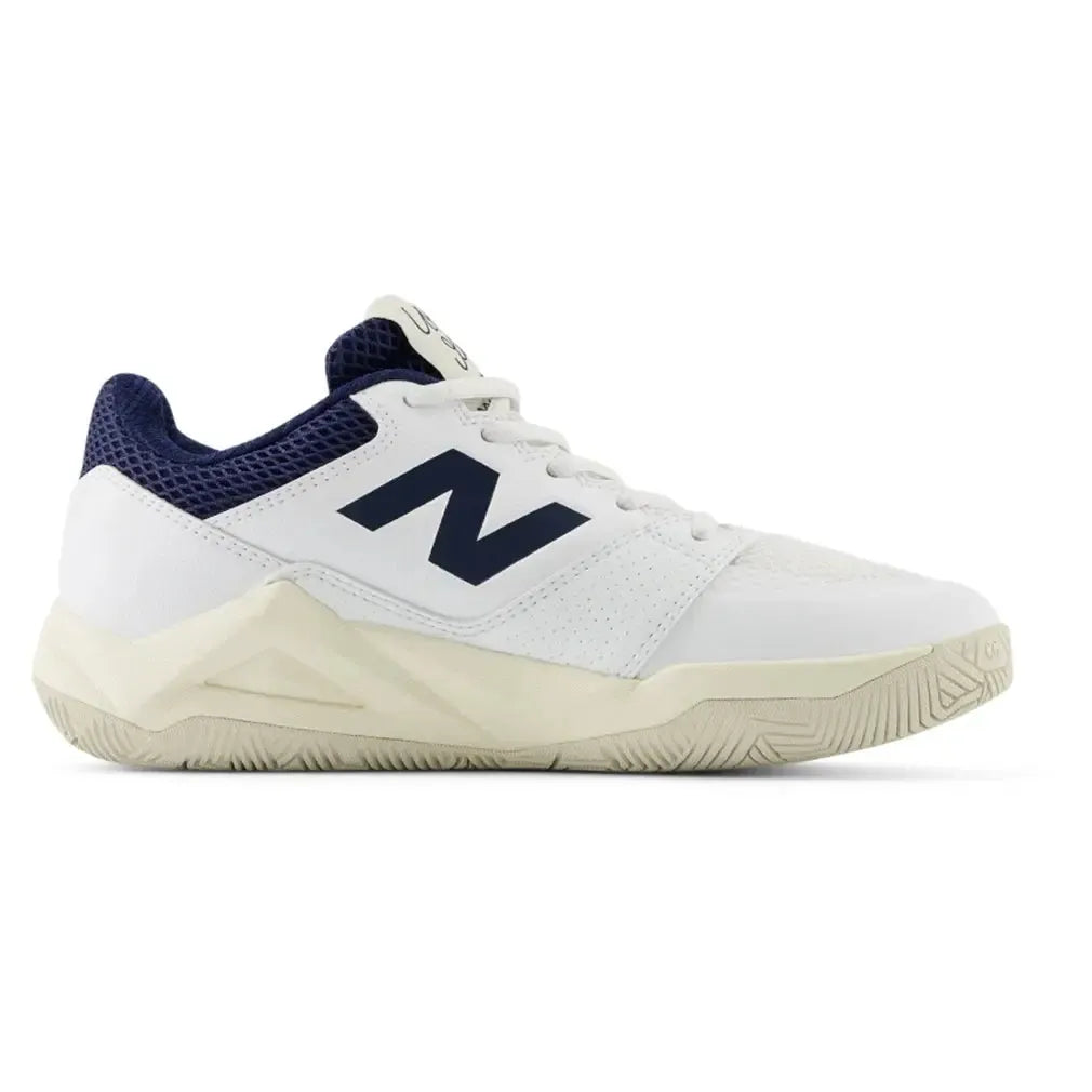Women's FuelCell Delray D Width Tennis Shoes White and Navy