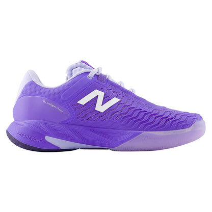 Women's Fresh Foam X CT-Rally v2 B Width Tennis Shoes Electric Indigo and Daybreak