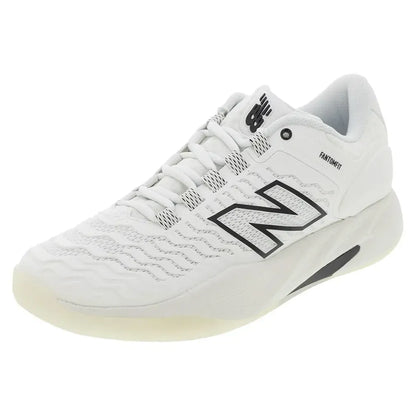 Women's Fresh Foam X CT-Rally v2 D Width Tennis Shoes White and Gum-Footwear-New Balance-WCHRALC2D-F25-Tennis Express