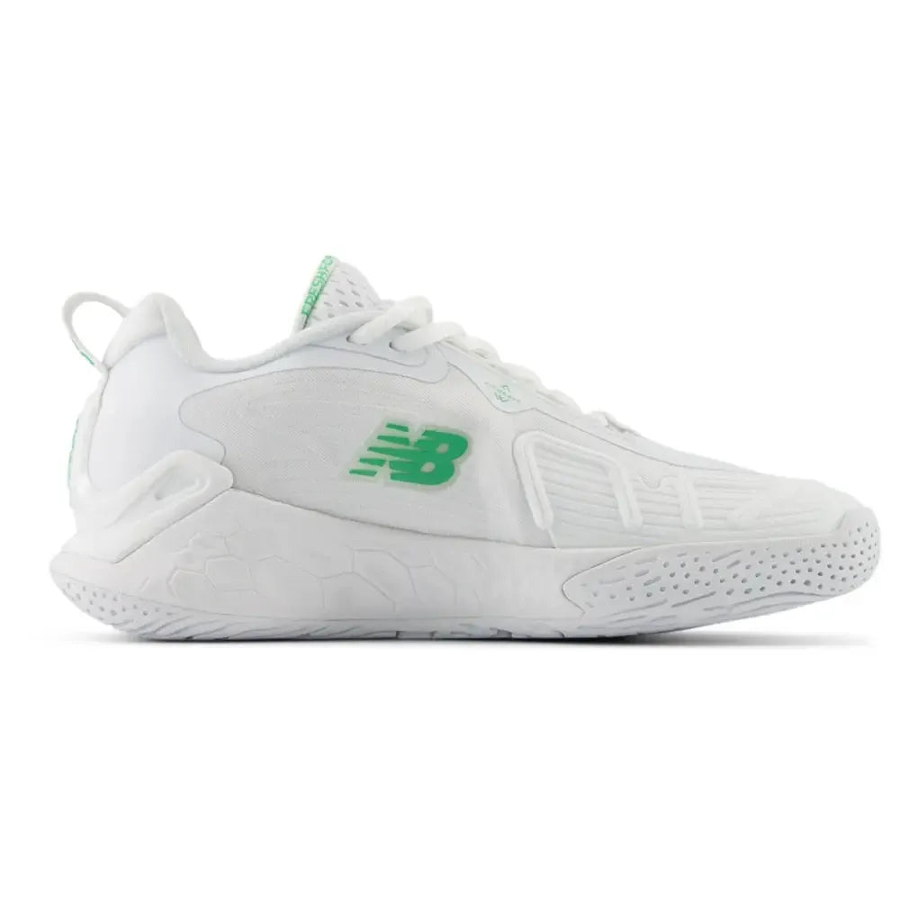 Women's Fresh Foam X CT-Rally B Width Tennis Shoes White and Green Apple
