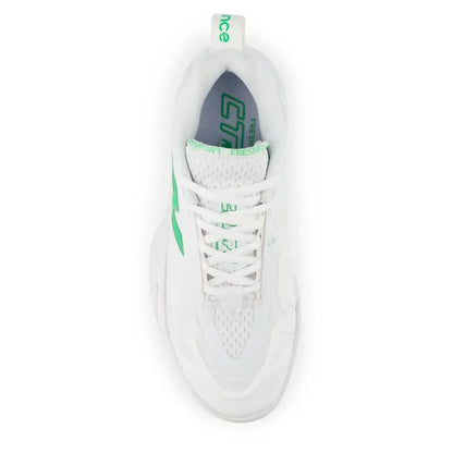 Women's Fresh Foam X CT-Rally B Width Tennis Shoes White and Green Apple