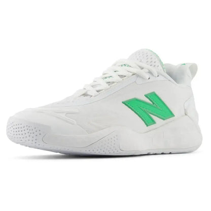 Women's Fresh Foam X CT-Rally B Width Tennis Shoes White and Green Apple