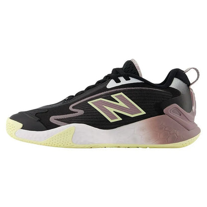 Women's Fresh Foam X CT-Rally B Width Tennis Shoes Black and White-Footwear-New Balance-WCHRALO1-1-Tennis Express