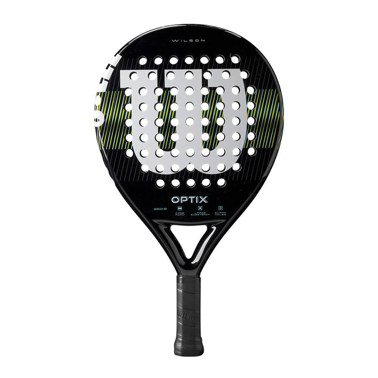 WILSON OPTIX V1 Black Padel 2 2025 Padel Racket Palas Wilson