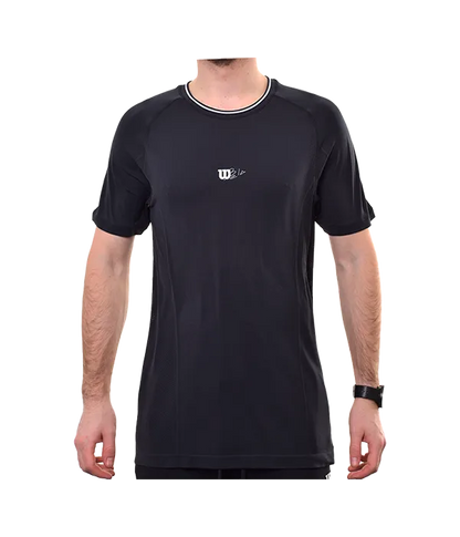 Camiseta Wilson Crew Negra