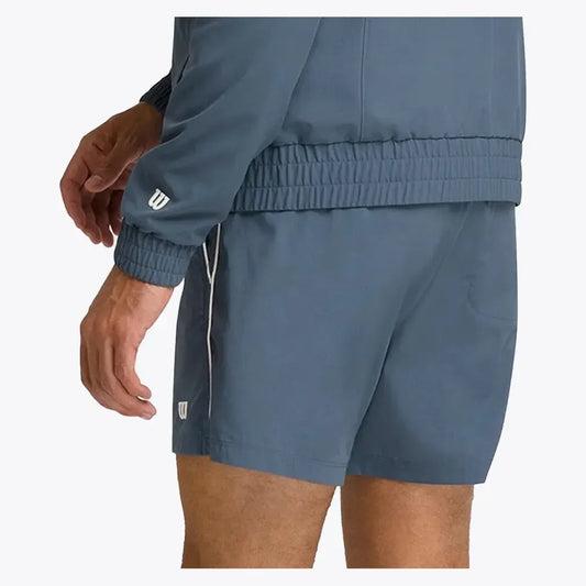 Men's 6 inch Unlined Volley Tennis Shorts Slate Blue