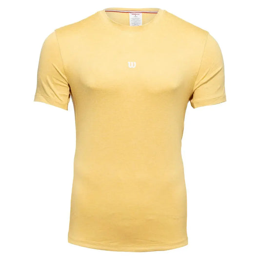Men's Everyday Performance Tennis Tee Golden-Apparel-Wilson-WM00011511YEC-S25-Tennis Express