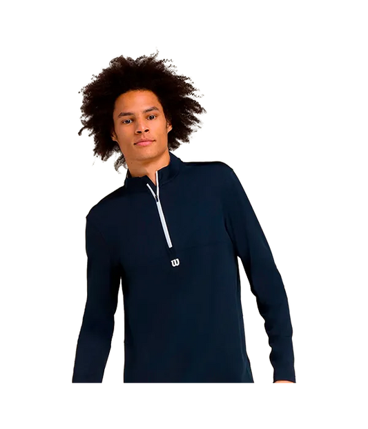 Sudadera Wilson Elevate Performance Navy 2025