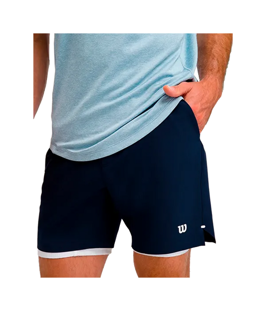 Pantalón Corto Wilson Tournamet V2 7´´ Navy 2025