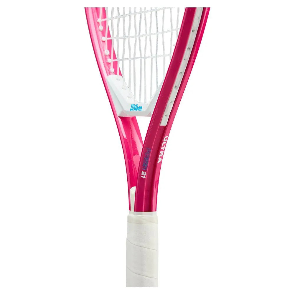 Ultra Power Junior 21 Prestrung Tennis Racquet Pink