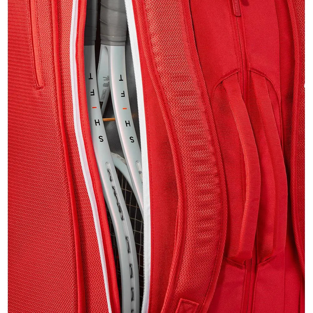 Super Tour 2025 15 Pack Tennis Bag Red
