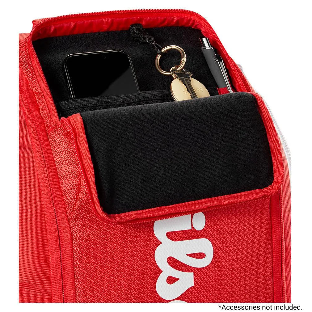 Super Tour 2025 Tennis Backpack Red