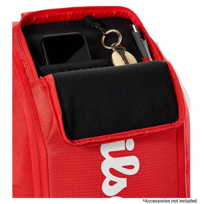 Super Tour 2025 Tennis Backpack Red