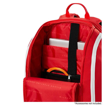 Super Tour 2025 Tennis Backpack Red