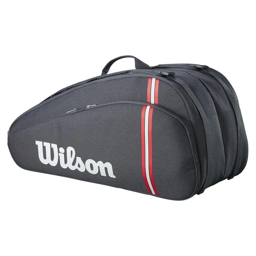 Tour 12 Pack Tennis Racquet Bag Black