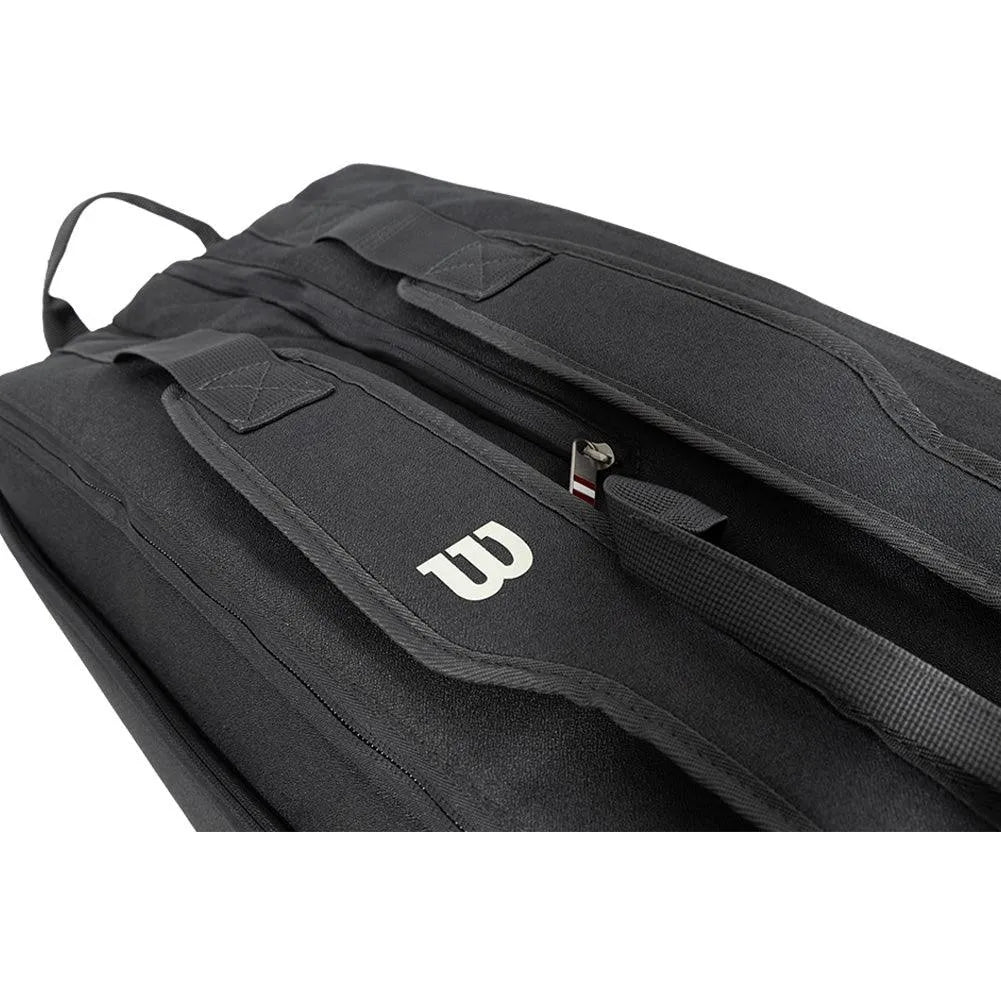 Tour 12 Pack Tennis Racquet Bag Black