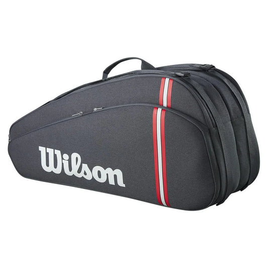 Tour 6 Pack Tennis Racquet Bag Black
