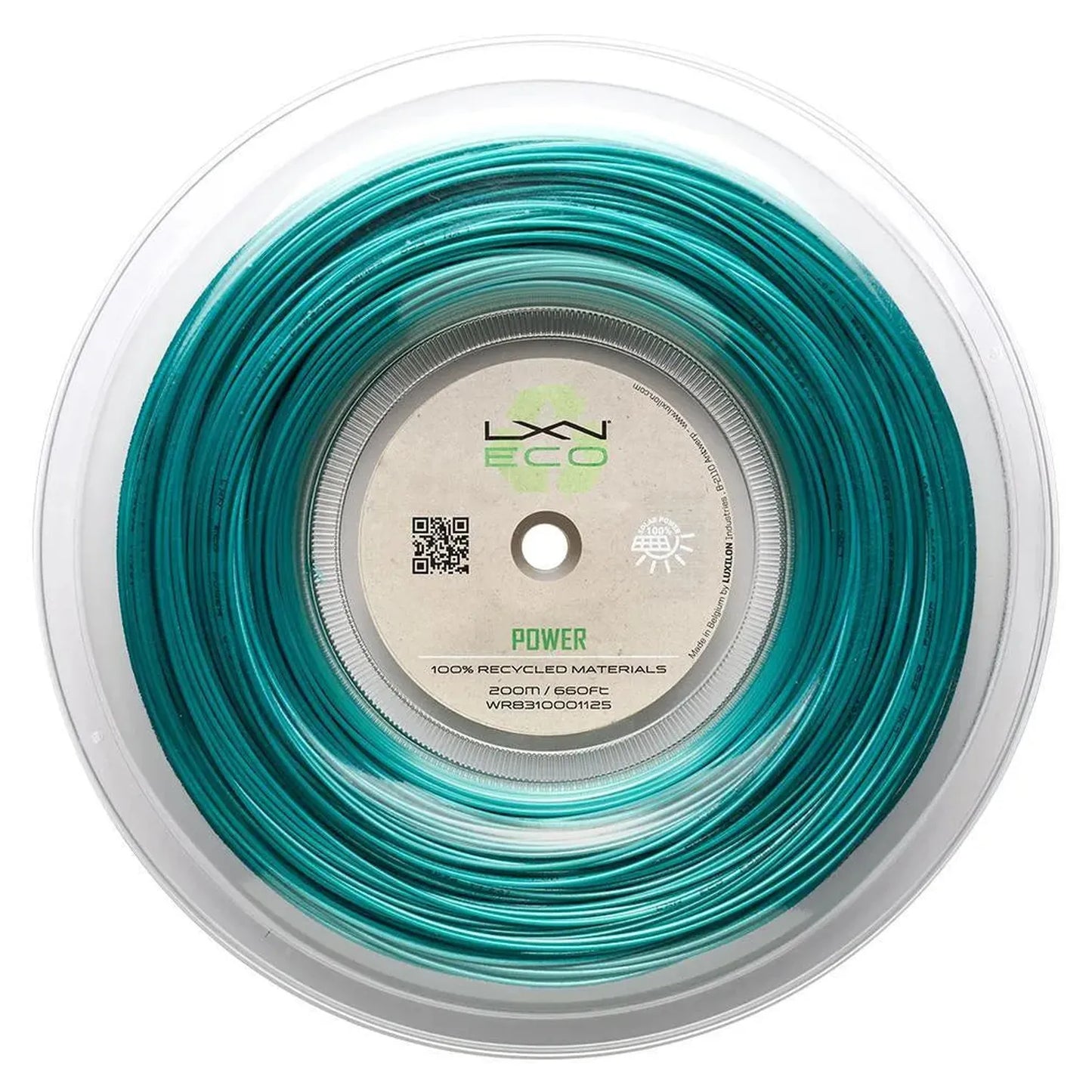 ECO Power 125 Tennis String Reel Teal