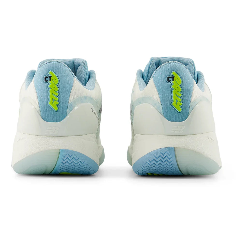 Women's Fresh Foam X CT-Rally v2 B Width Tennis Shoes Sea Salt and Glint Blue