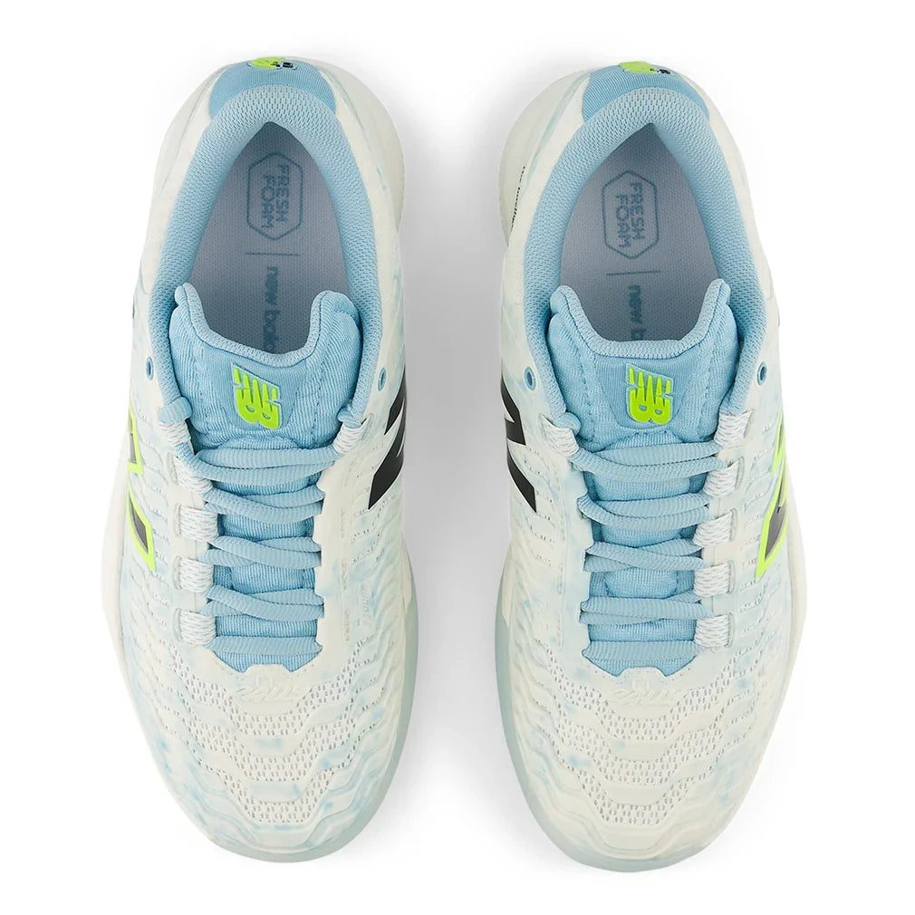 Women's Fresh Foam X CT-Rally v2 D Width Tennis Shoes Sea Salt and Glint Blue