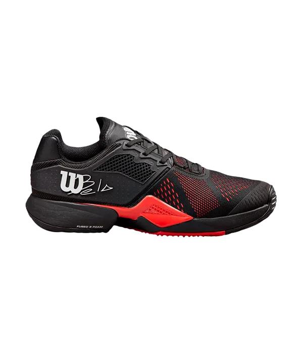 Padel Shoes Wilson Bela Tour Black/Infrared/Black