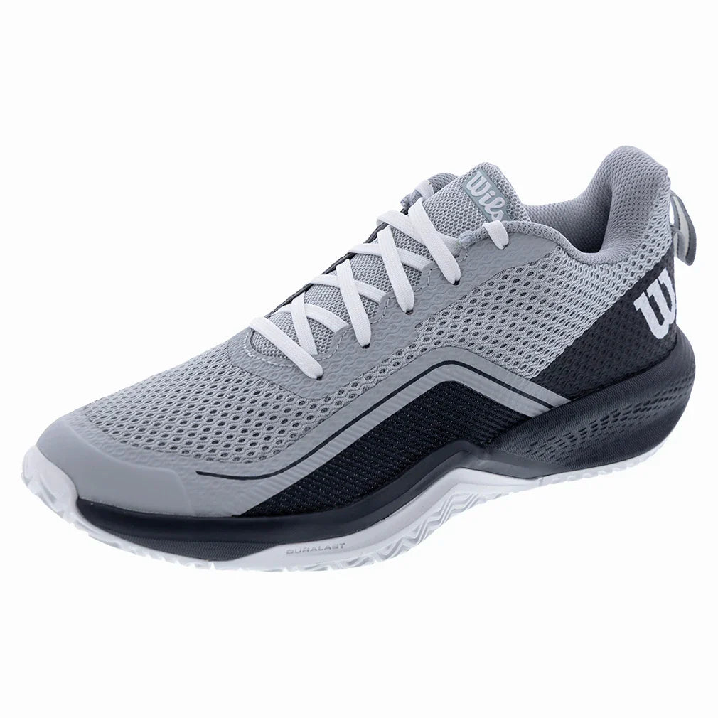 Men's Rush Pro Lite Tennis Shoes Pearl Blue and Ebony-Footwear-Wilson-WRS333190-S24copy_63a076cf-beb8-426f-90d8-3e5c746afdd9-Tennis Express
