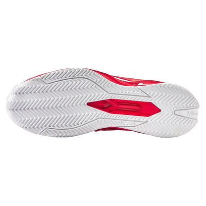 Men's Rush Pro 4.5 Clay Tennis Shoes Infrared and White