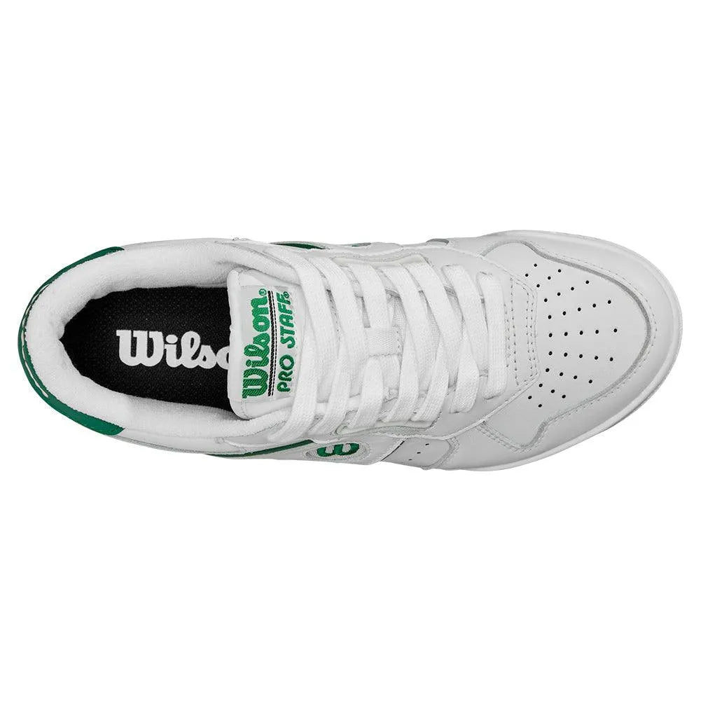 Women's Pro Staff 87 Sportstyle Shoes White and Bosphorous