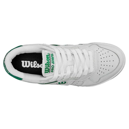 Women's Pro Staff 87 Sportstyle Shoes White and Bosphorous