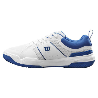Men's Pickle Pro Pickleball Shoes White and Deja Vu Blue