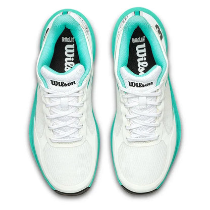 Women's Hurakn Lite Padel Shoes White and Black