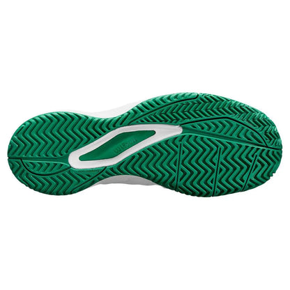 Juniors' Rush Pro Ace Tennis Shoes White and Bosphorus