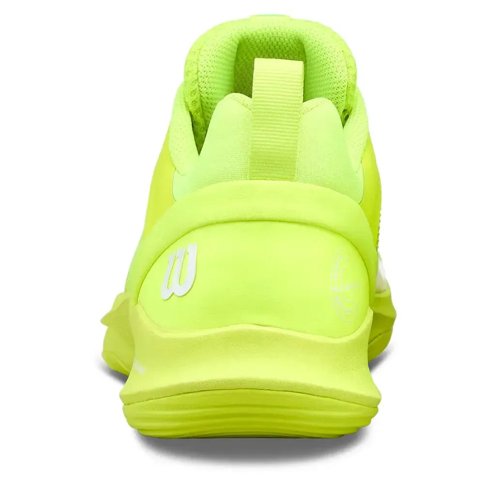 Men's Hurakn Pro V2 Padel Shoes Safety Yellow and White